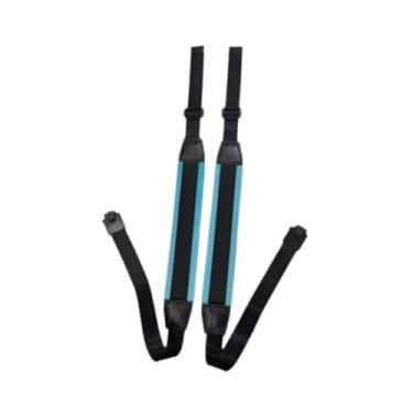 Imagem de Gralara 2 peças de alças de pulverizador de mochila substituíveis, ajustáveis ​​premium, acessórios práticos para pulverizador, alça de jardinagem agrícola, Azul