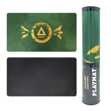 Imagem de /CARD·DICT MTG Playmat, 13.5 * 24 inch, MTG Card Mat, Magic The Gathering Playmat, YuGiOh Playmat, Legacy Series Ultra Premium Game Mat for MTG TCG YuGiOh Cards, Delta Green