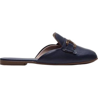 Imagem de Mule Feminina Casual Dia a Dia Passeio Trabalho Conforto Detalhe Metalizado Beira Rio 4323.100