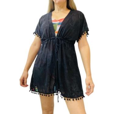 Imagem de Saída de praia kimono - Rafavi, Branco, gg