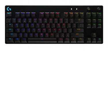 Imagem de Teclado Gamer Logitech G Pro Mecânico Rgb Us Switch Gx Blue