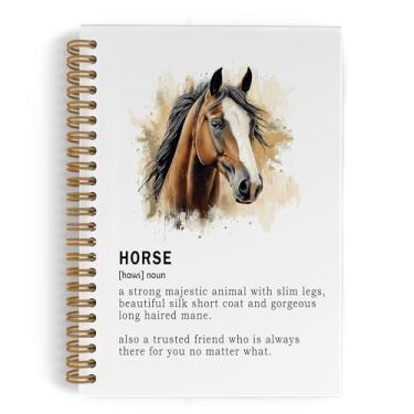 Imagem de QLMX 537-book-SE-horse Produtos de escritório, material escolar, papel, cadernos e blocos de escrita, cadernos em espiral