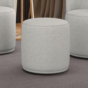 Imagem de Puff Redondo Orgânico para Sala Malu Linho M11 - D'Rossi - D Rossi, Ci