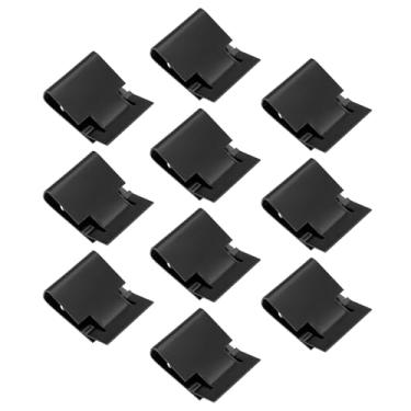 Imagem de SG Store 10 clipes de vedação de vidro para porta de carro, clipes de cartão de porta, compatíveis com Ford Escort Mk1, compatível com Ford Escort Mk2, preto