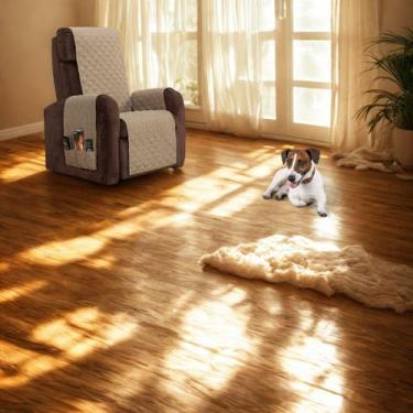 Imagem de Capa Protetora de Poltrona 1 Lugar Classic Matelada com Bolsos - MR EN