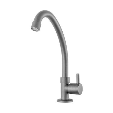 Imagem de Torneira Cozinha Mesa Kelly Metais - Bica Móvel 1163, BK59, 1/4 Volta Preto