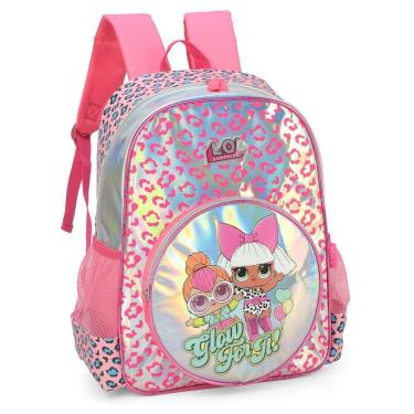 Imagem de Mochila de Costas Luxcel Lol Surprise Pink
