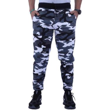 Imagem de Calça MXD Conceito Moletom Slim Camuflado Masculina-Masculino