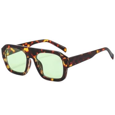 Imagem de HCPIHF Óculos de sol retrô punk, feminino, masculino, praia, vintage, festa, ambiente externo (6)