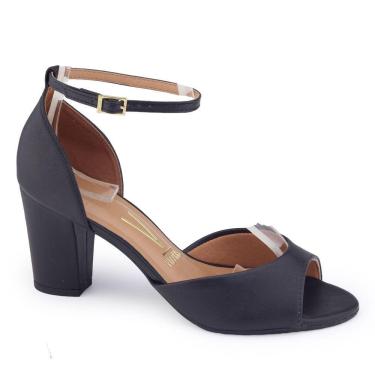 Imagem de Sandália Feminina Vizzano 6262.406 decote salto médio bloco