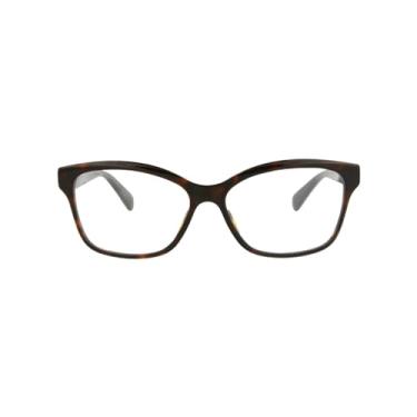 Imagem de Gucci Armação óptica quadrada/retangular Havana Havana Óculos de luxo transparentes feitos na Itália armação de acetato designer moda para luxo diário