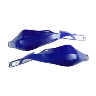 Imagem de Generic Protetores de mão genéricos para motocicleta, para-brisas leves, fáceis de instalar e resistentes para guidões de 22 mm e 28 mm, Azul