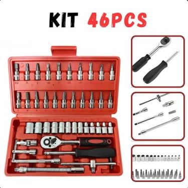 Imagem de Conjunto multiuso com 46 peças, envio eficiente garantido. - ASAF