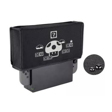 Imagem de Capa Antipoeira Para Nintendo Switch/ Oled, Case Proteção Contra Poeira Para Console Nintendo Switch Oled, Capa Antiarranhões Para Video Game