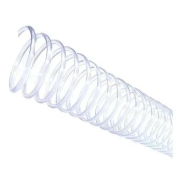 Imagem de Espiral para Encadernação Cristal 17mm para 100 folhas 100un - Cassmar