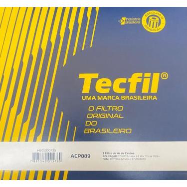 Imagem de Filtro de ar condicionado tecfil acp 889