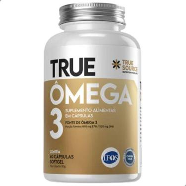 Imagem de Ômega 3 Livre de Metais Pesados 1000mg 60 Cáps True Source, Natural