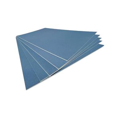 Imagem de MAIMOUFIN Quadro pastel lixado para artistas, quadros de desenho pesados, pacote com 5 blocos pastel Miexd Media Art Paper para acrílico, lápis e pastéis de óleo macio de carvão (39 cm x 27 cm) (azul)