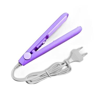 Imagem de Mini Prancha Portátil Chapinha Bivolt Compacta, Rápida E Eficiente - Bivolt