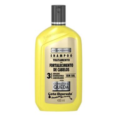 Imagem de Shampoo gota dourada fortalecimento combate queda 430 ml
