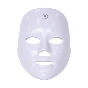 Imagem de Branco Led Facial, Mascara Led, Mascara de Facial, Tratamento Fototerapia Estética 2 Cores