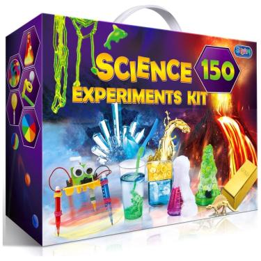 Imagem de Kit de experimentos STEM educativos para crianças de 6 a 14 anos 150 projetos científic...