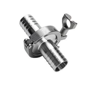 Imagem de Conjunto de grampo de mandril pagode de montagem rápida de aço inoxidável 304, junta de revestimento de tubulação de água, junta de combinação de quatro peças (DN16-34)