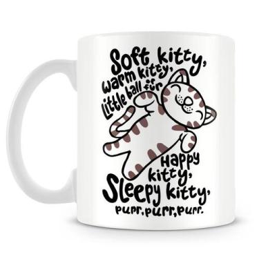 Imagem de Caneca Soft Kitty - The Big Bang Theory - 325ml - Cerâmica - Amo Canec
