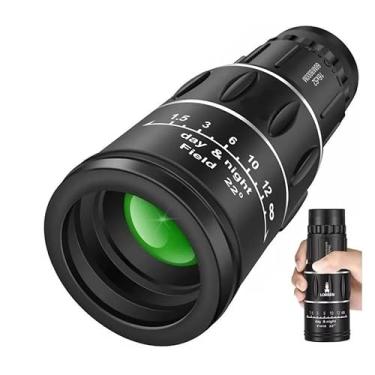 Imagem de Telescópio monocular 16X52 zoom Biológico 66M/8000M HD Lente Óptica De Visão Noturna/Borracha Externa