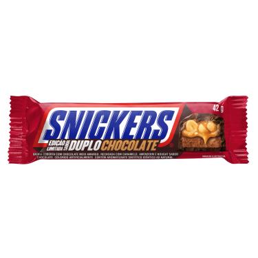 Imagem de Chocolate Snickers Duplo Chocolate 42g