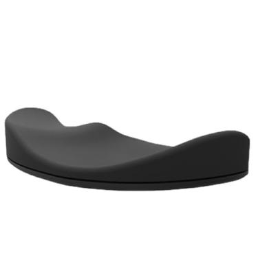 Imagem de Suporte ergonômico para descanso de pulso para mouse com espuma de memória – almofada de pulso de gel de silicone macio, mousepad antiderrapante para escritório, laptop, jogos de PC - alívio da dor