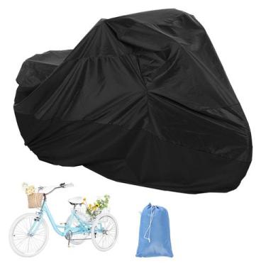 Imagem de Capa de triciclo Akiiger impermeável à prova de vento 230 cm preta