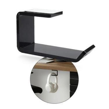 Imagem de Suporte De Parede Fone Headset Headphone Com Fita Dupla Face - MMM