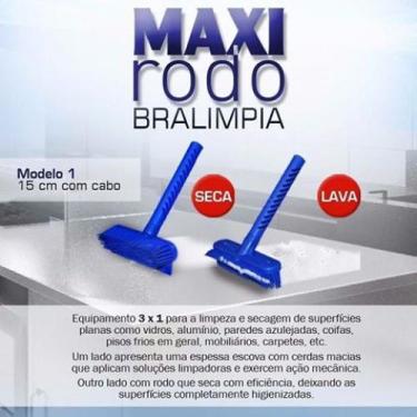 Imagem de Maxirodo bralimpia 15 cm - amarelo - (br266 - maq 8/10/14/17 - it642)