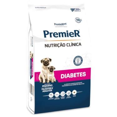 Imagem de Ração Premier Nutrição Clínica Diabete Para Cães Adultos de Raças Pequ