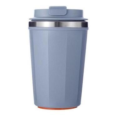 Imagem de Copo Térmico De Aço Inox Vacuum Caneca Café Anti Queda - Sou Preço, Az