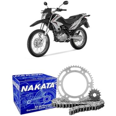Imagem de Kit Relação Transmissão NXR 150 Bros 03 a 15 Com Retentor