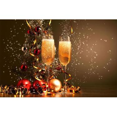 Imagem de Painel em lona Ano Novo  150x100cm - X4adesivos