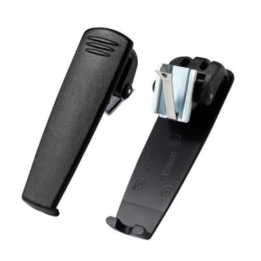 Imagem de Pacote com 2 clipes de cinto HLN6875 para Motorola HLN6875A APX6000 APX5000 APX6000XE APX7000 APX7000XE APX8000 APX8000XE SRX2200 XTS3000 XTS5000 0 Walkie Clipe Talkie