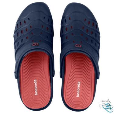 Imagem de Sandalia Chinelo Babuche Ravi Clog Masculino Ortopedico BoaOnda Trabal