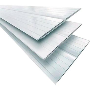 Imagem de Forro Pvc Extrusul Branco 100x5mm - 5mt