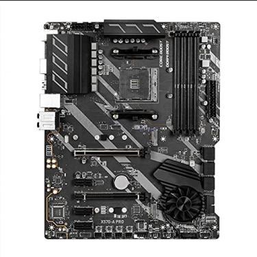 Imagem de Novo ajuste para placa-mãe MSI X570-A PRO AM4 DDR4 128GB adequado para AMD X570 Pici-E 4.0 M.2 Original Desktop HDMI ATX Mainboardgaming combo de placa-mãe