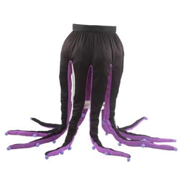 Imagem de UGPLM Fantasia de polvo, fantasia de animal, de Halloween com tentáculos para festas temáticas