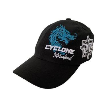 Imagem de Boné Cyclone Microfibra Lurex Dragon Metal, Preto, U