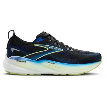 Imagem de Tênis Brooks Glycerin GTS 22 - Preto e Azul-Unissex