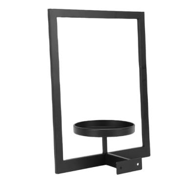 Imagem de Zerodis Suporte para Plantas de Parede de 2 Peças, Porta-retratos, Prateleiras para Plantas Com Bandeja, Construção Robusta, Prateleira Flutuante de Metal Moderno, Suporte para Casa,