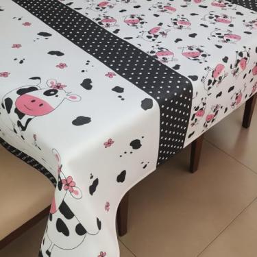 Imagem de Toalha de Mesa OXFORD Super ELEGANCIA 4,6 e 8 LUGARES(VAQUINHA,6 LUGARES 1,40x2,20)