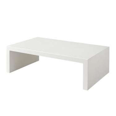 Imagem de Suporte Para Monitor e Notebook Apoio de Mesa MDF stand desk(Branco)