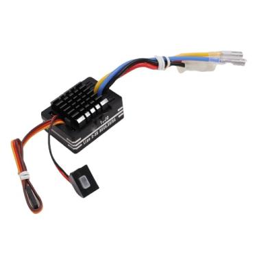 Imagem de Asixxsix Controlador de Velocidade Eletrônico Escovado 80A, ESC à Prova D'água à Prova de Poeira Com 3 Modos de Operação, para Carros RC, Barcos Compatíveis Com Motores 540 550 750