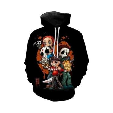 Imagem de Moletom 3D Com Estampa De Halloween Kills Michael Myers Para Homens E 